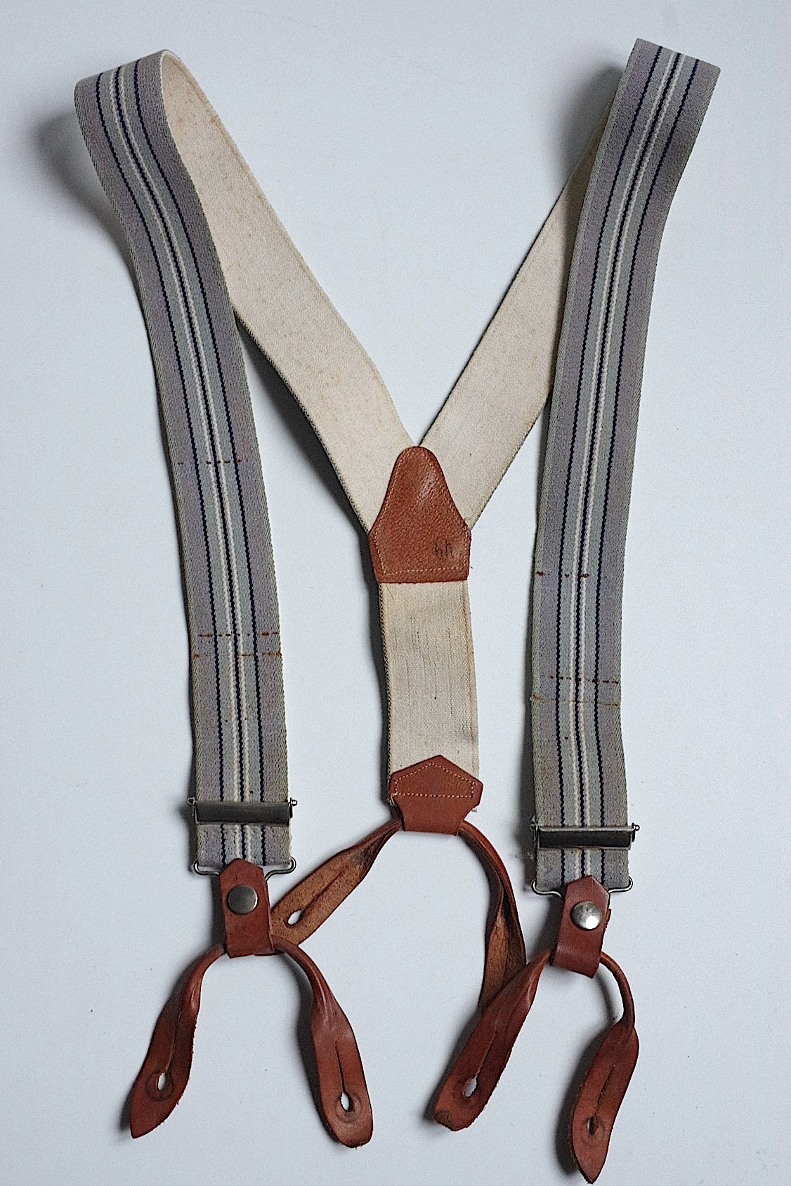ヴィンテージサスペンダー　vintage bretelles 1 .FR a l'epoque