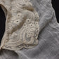 アンティークレース　dentelle antique アンティークレース　刺繍　plastron