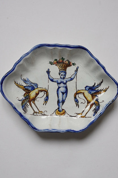 アンティーク雑貨　vide poche アンティークジアン　小皿2 .FR a l'epoque