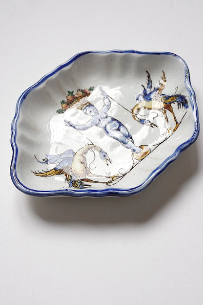 アンティーク雑貨　vide poche アンティークジアン　小皿2 .FR a l'epoque