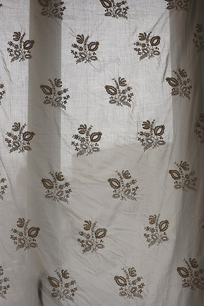 アンティークカーテン　antique linge de maison 　 .FR a l'epoque