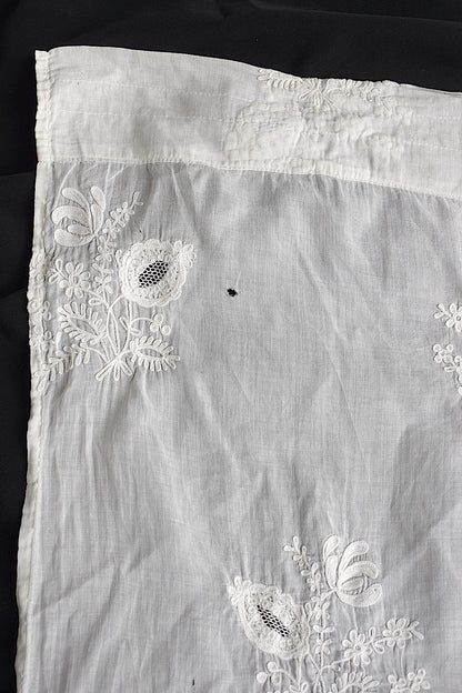 アンティークカーテン　antique linge de maison 　 .FR a l'epoque