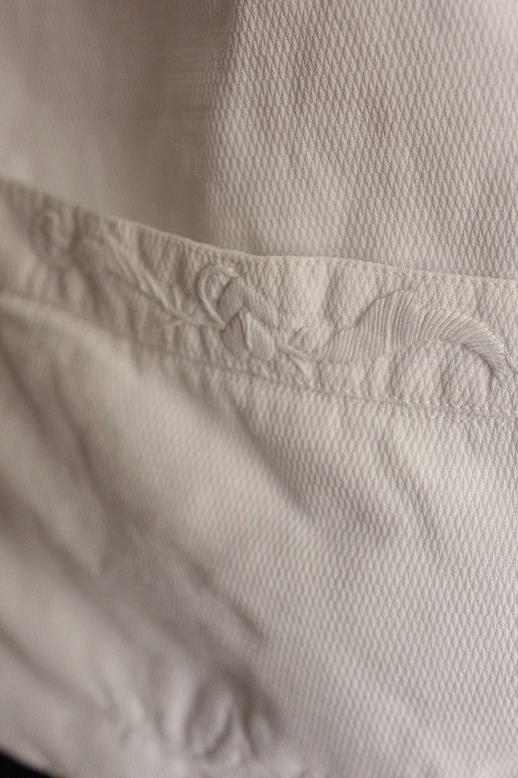 アンティーク古着　vêtement antique アンティーク刺繍ジレ　pour monsieur .FR a l'epoque