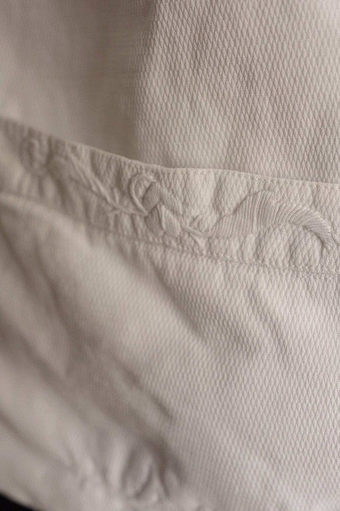 アンティーク古着　vêtement antique アンティーク刺繍ジレ　pour monsieur .FR a l'epoque