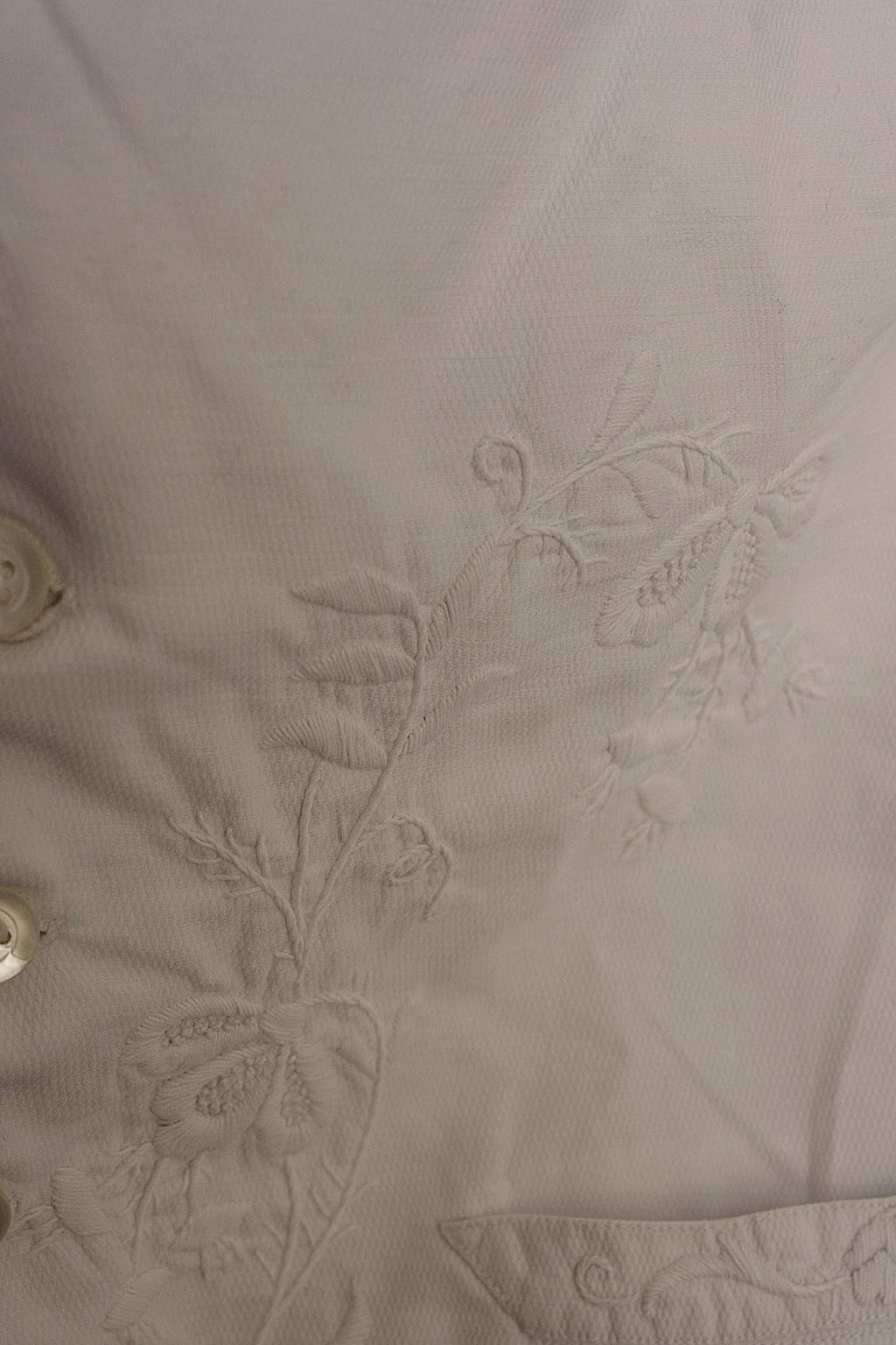 アンティーク古着　vêtement antique アンティーク刺繍ジレ　pour monsieur .FR a l'epoque