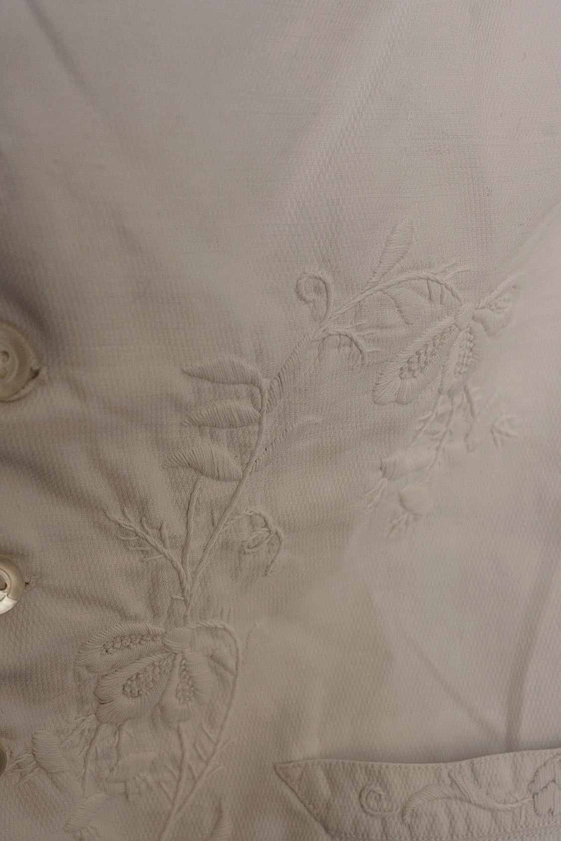 アンティーク古着　vêtement antique アンティーク刺繍ジレ　pour monsieur .FR a l'epoque
