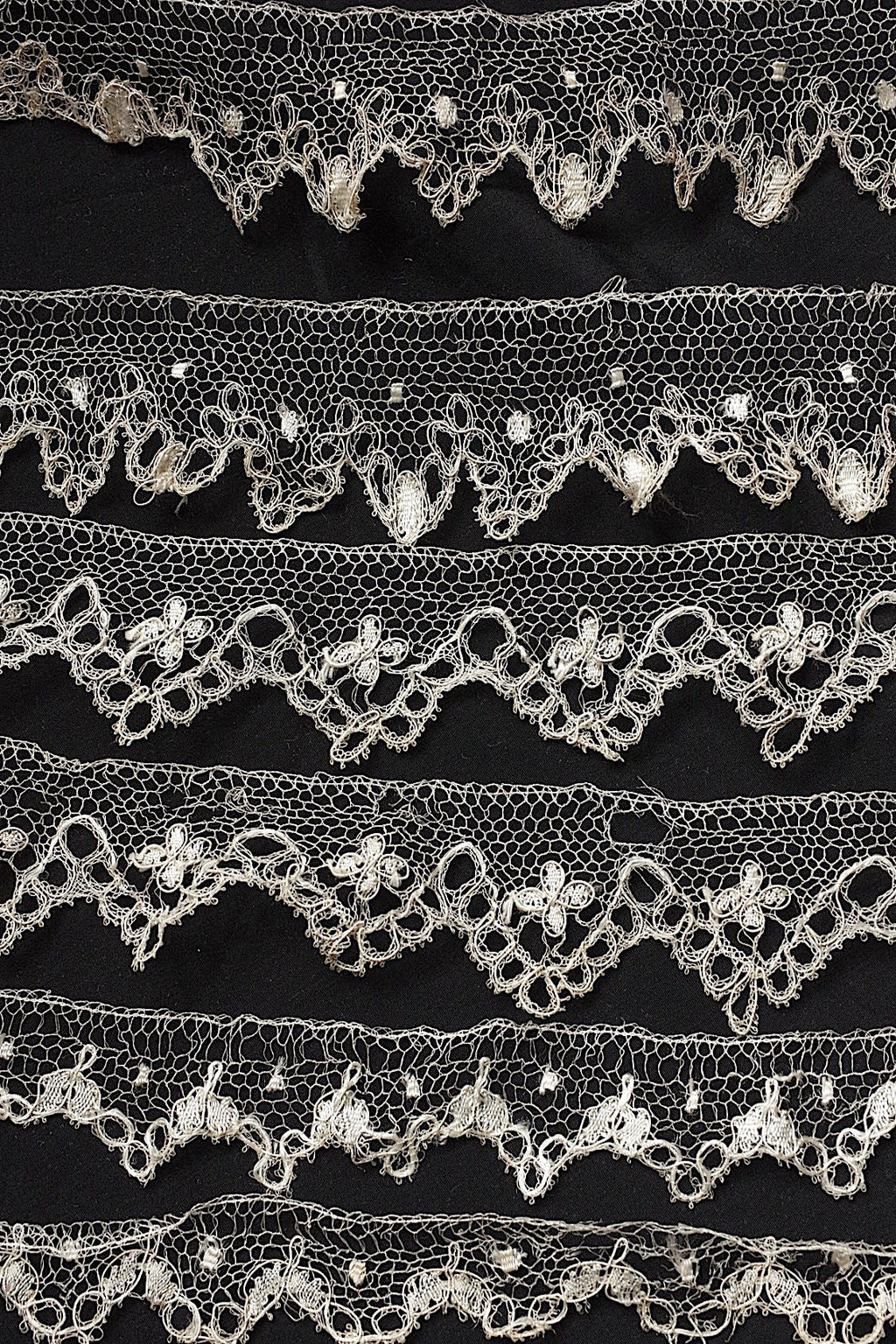 アンティークレース　dentelle  antique アンティークレース　ブロンドレース　lots 1 .FR a l'epoque