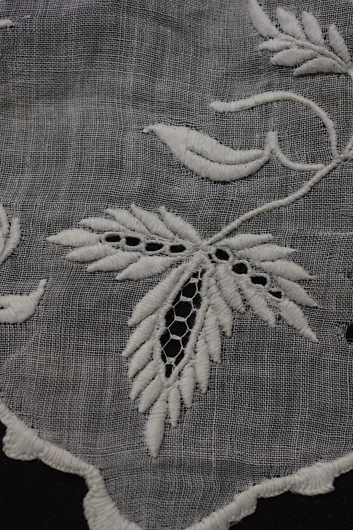 アンティークレース　dentelle  antique アンティークレース　刺繍レース　lot .FR a l'epoque