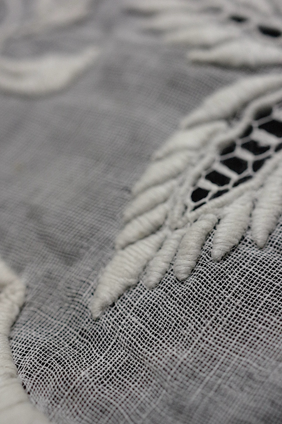アンティークレース　dentelle  antique アンティークレース　刺繍レース　lot .FR a l'epoque