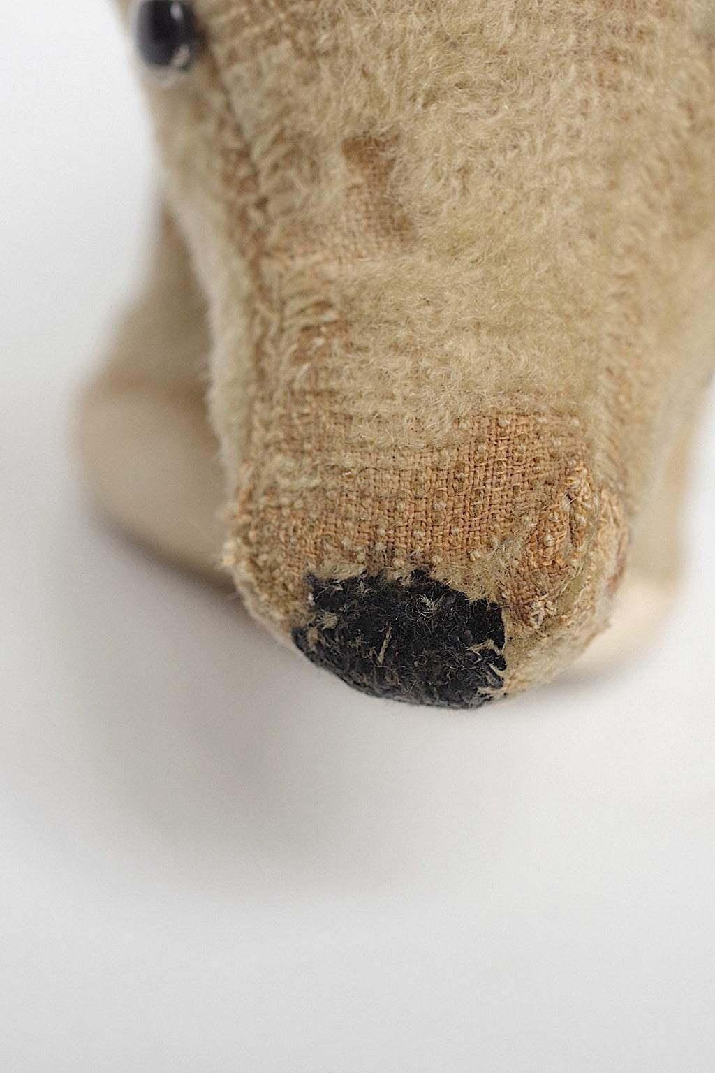 アンティーク雑貨　peluche antique アンティークシロクマ .FR a l'epoque