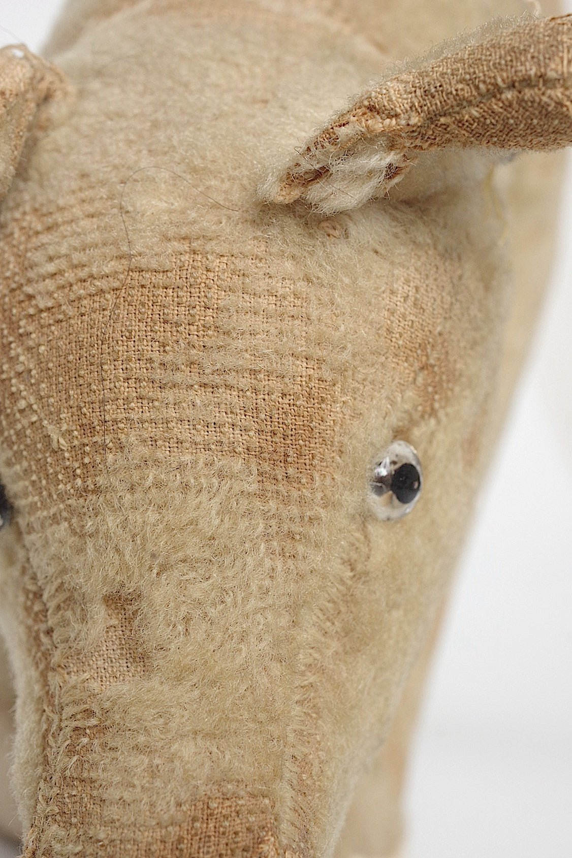 アンティーク雑貨　peluche antique アンティークシロクマ .FR a l'epoque
