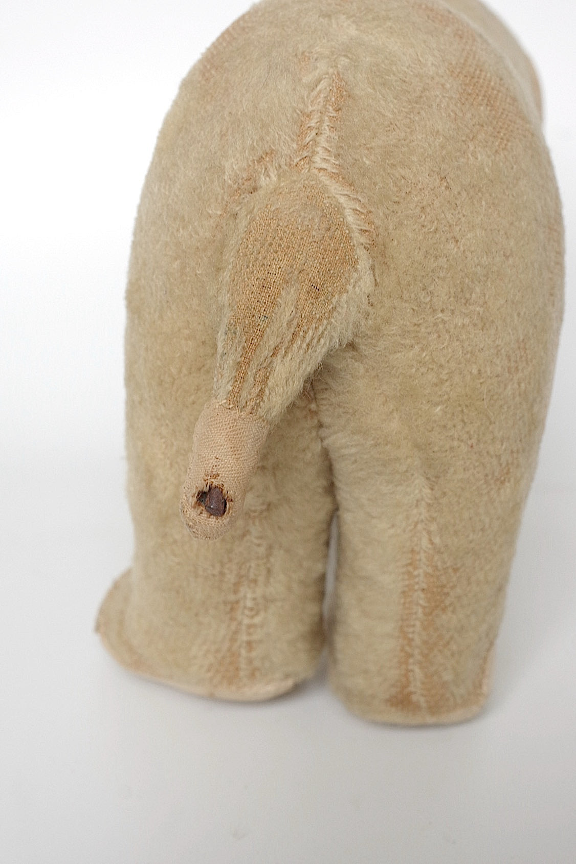 アンティーク雑貨　peluche antique アンティークシロクマ .FR a l'epoque