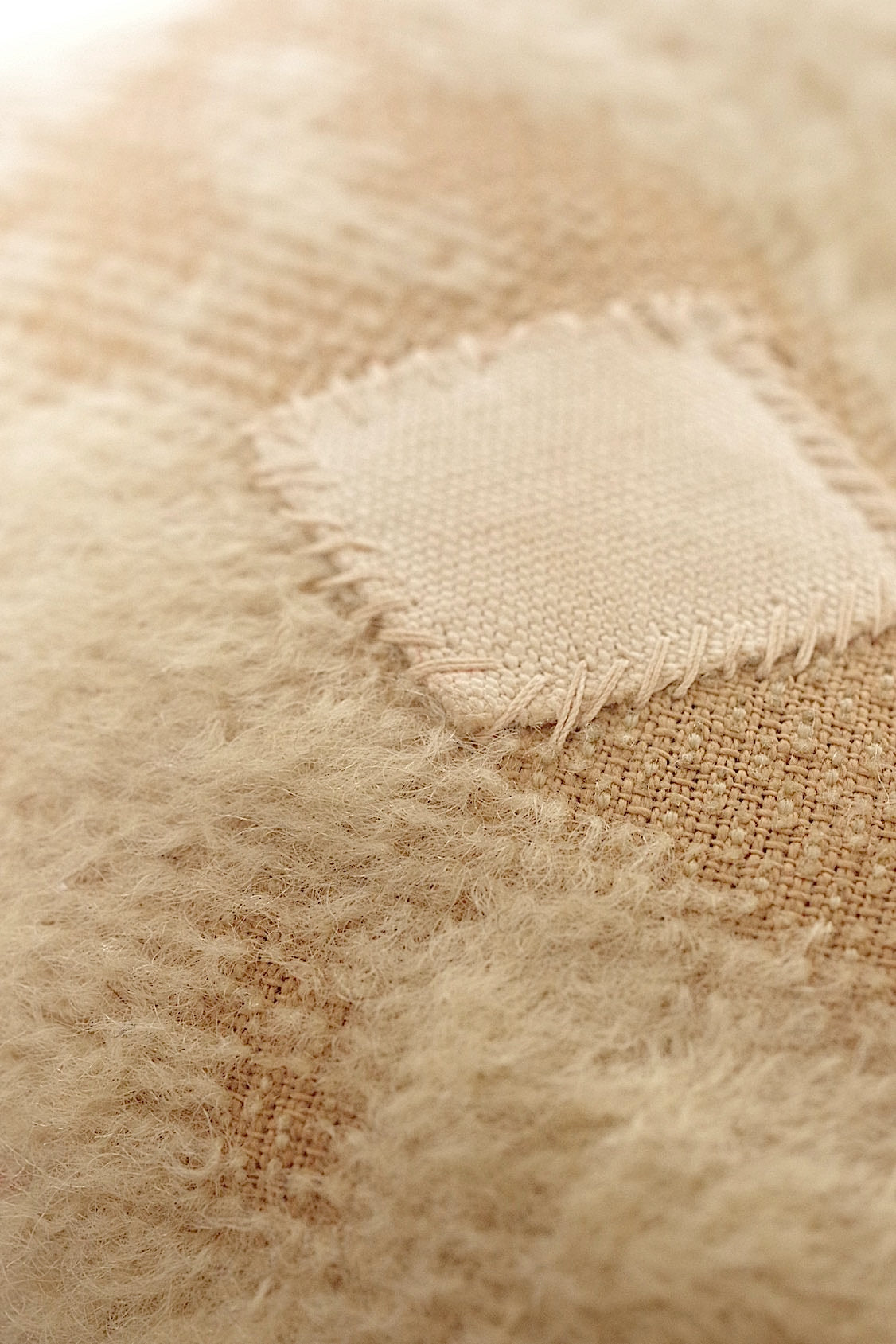 アンティーク雑貨　peluche antique アンティークシロクマ .FR a l'epoque