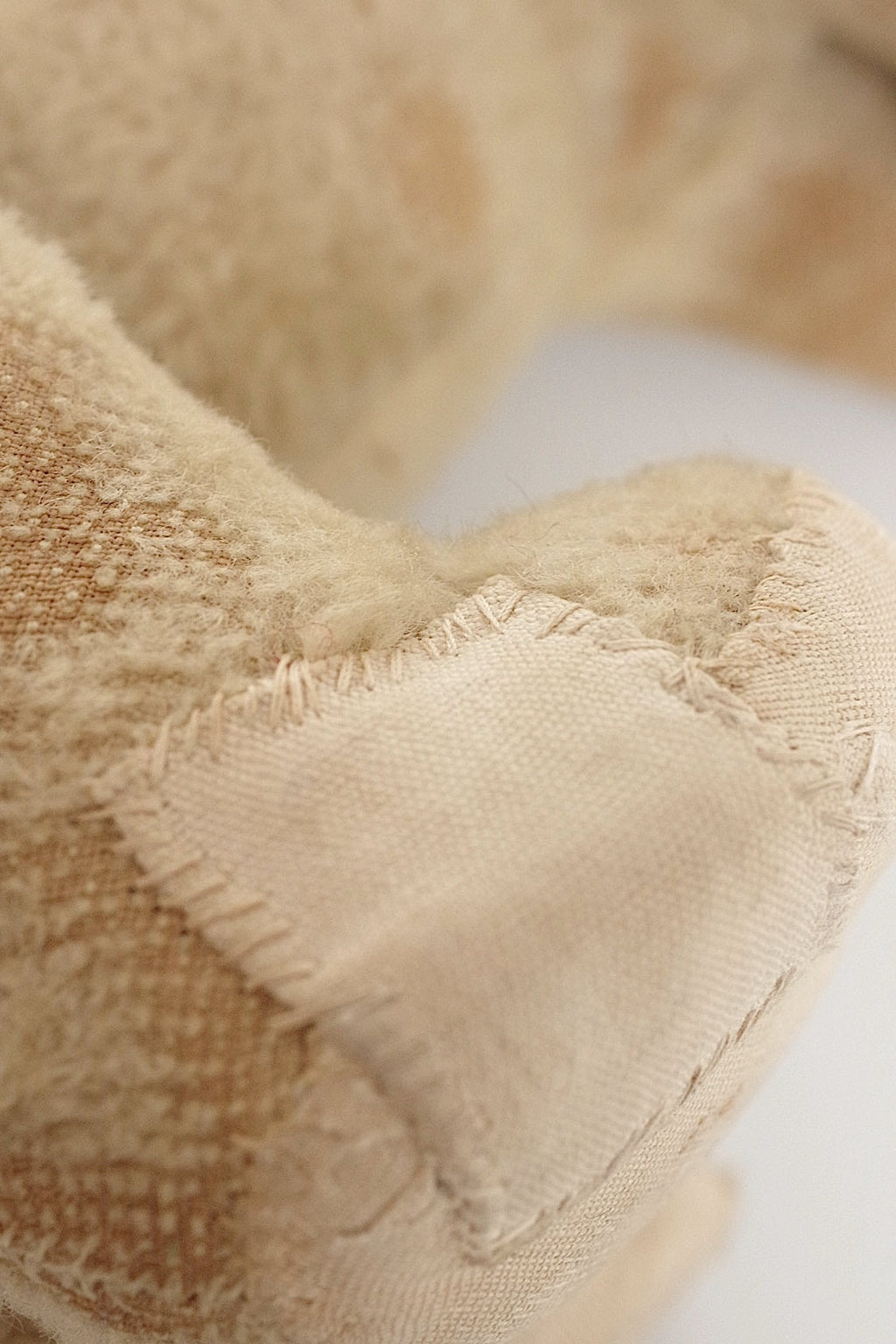 アンティーク雑貨　peluche antique アンティークシロクマ .FR a l'epoque
