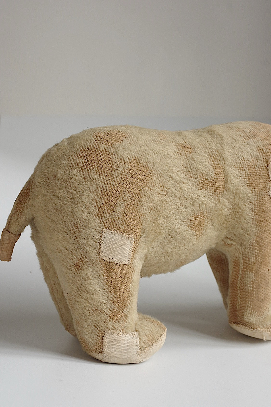 アンティーク雑貨　peluche antique アンティークシロクマ .FR a l'epoque