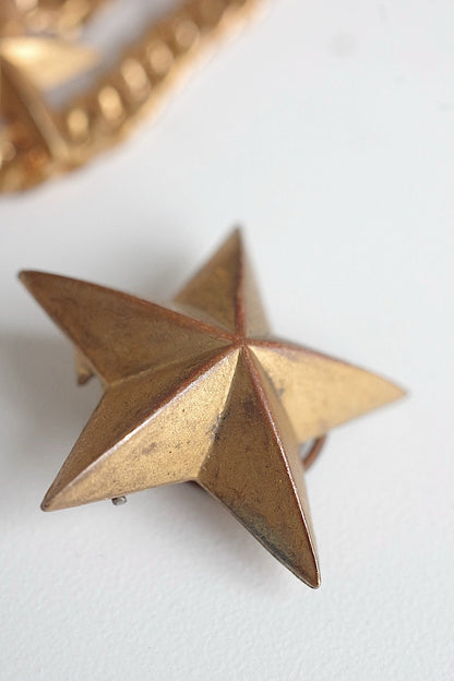 アンティークアクセサリー　braslet antique アンティークブレスレット　イアリング星 .FR a l'epoque