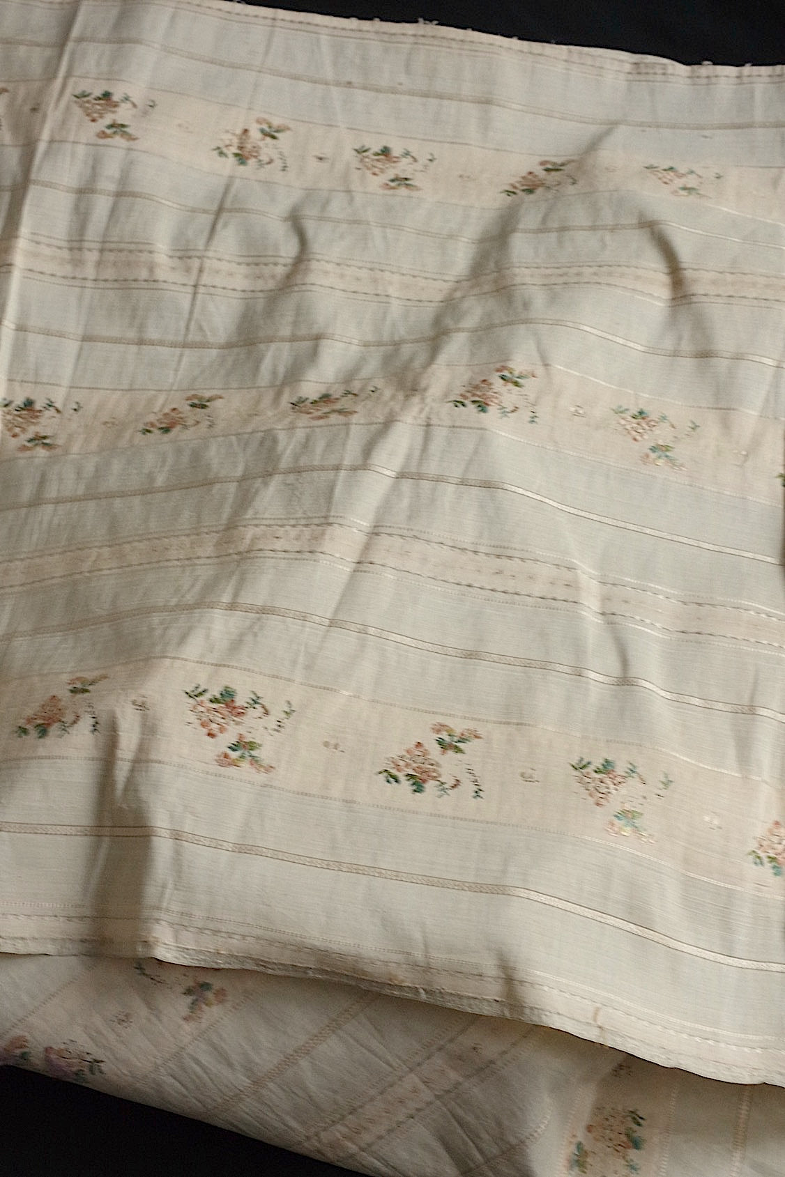 アンティーク生地　tissu antique アンティークシルク生地1 .FR a l'epoque
