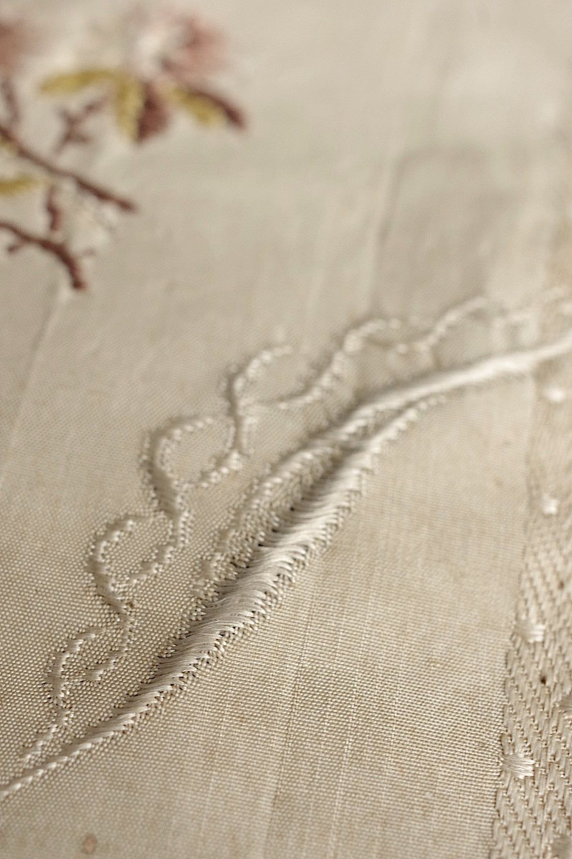 アンティーク生地　tissu antique アンティークシルク生地2 .FR a l'epoque