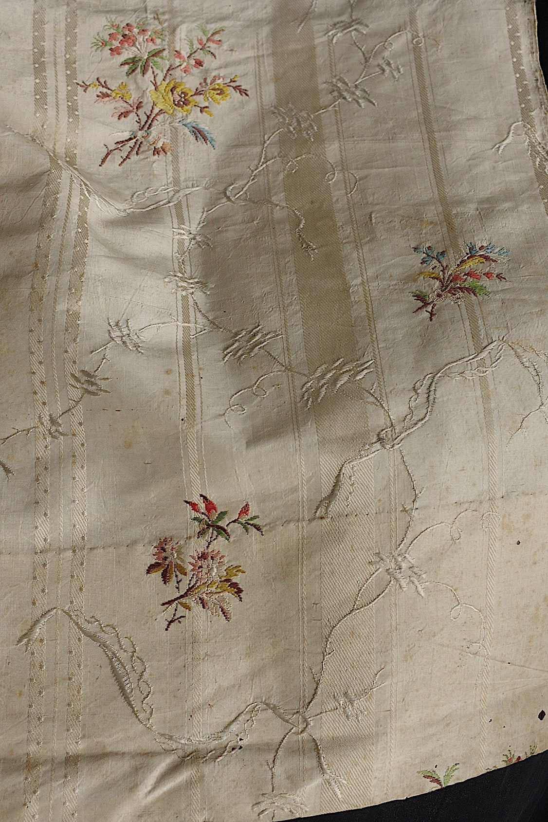 アンティーク生地　tissu antique アンティークシルク生地2 .FR a l'epoque
