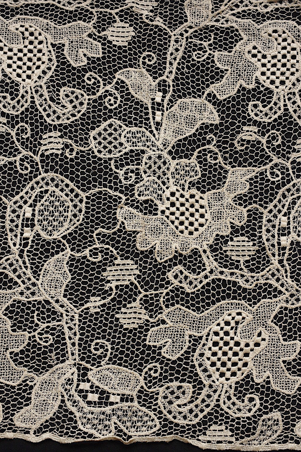 アンティークレース　dentelle antique アンティークレース　回収品　レース生地 .FR a l'epoque