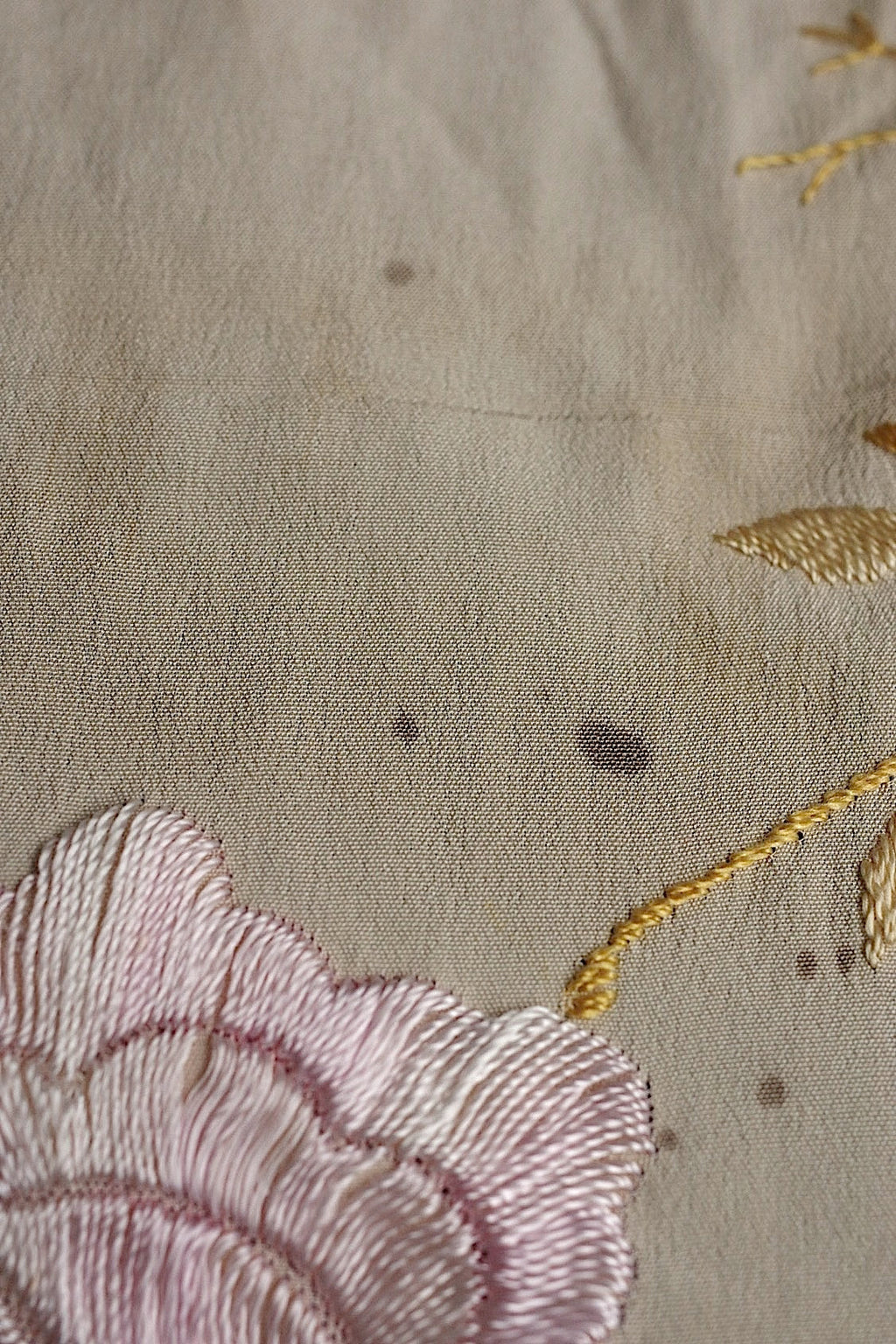 アンティークショール　châle antique アンティーク刺繍　ショール1 .FR a l'epoque