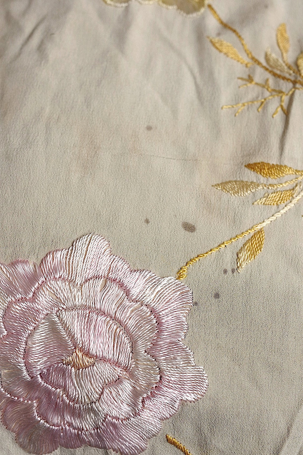 アンティークショール　châle antique アンティーク刺繍　ショール1 .FR a l'epoque