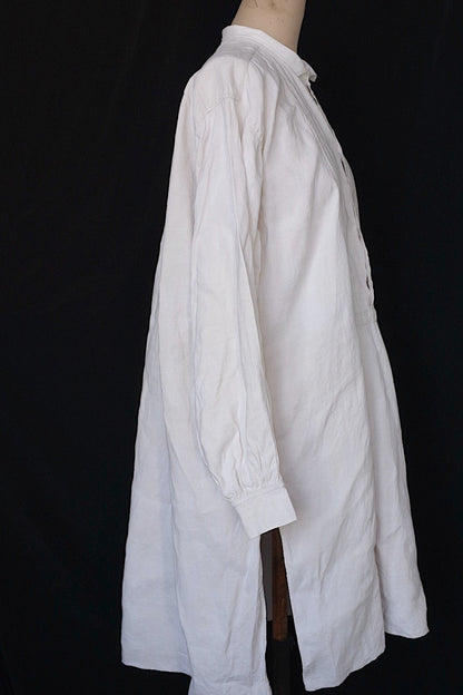 アンティーク古着　vêtement antique アンティークリネンシャツ　グランパ .FR a l'epoque