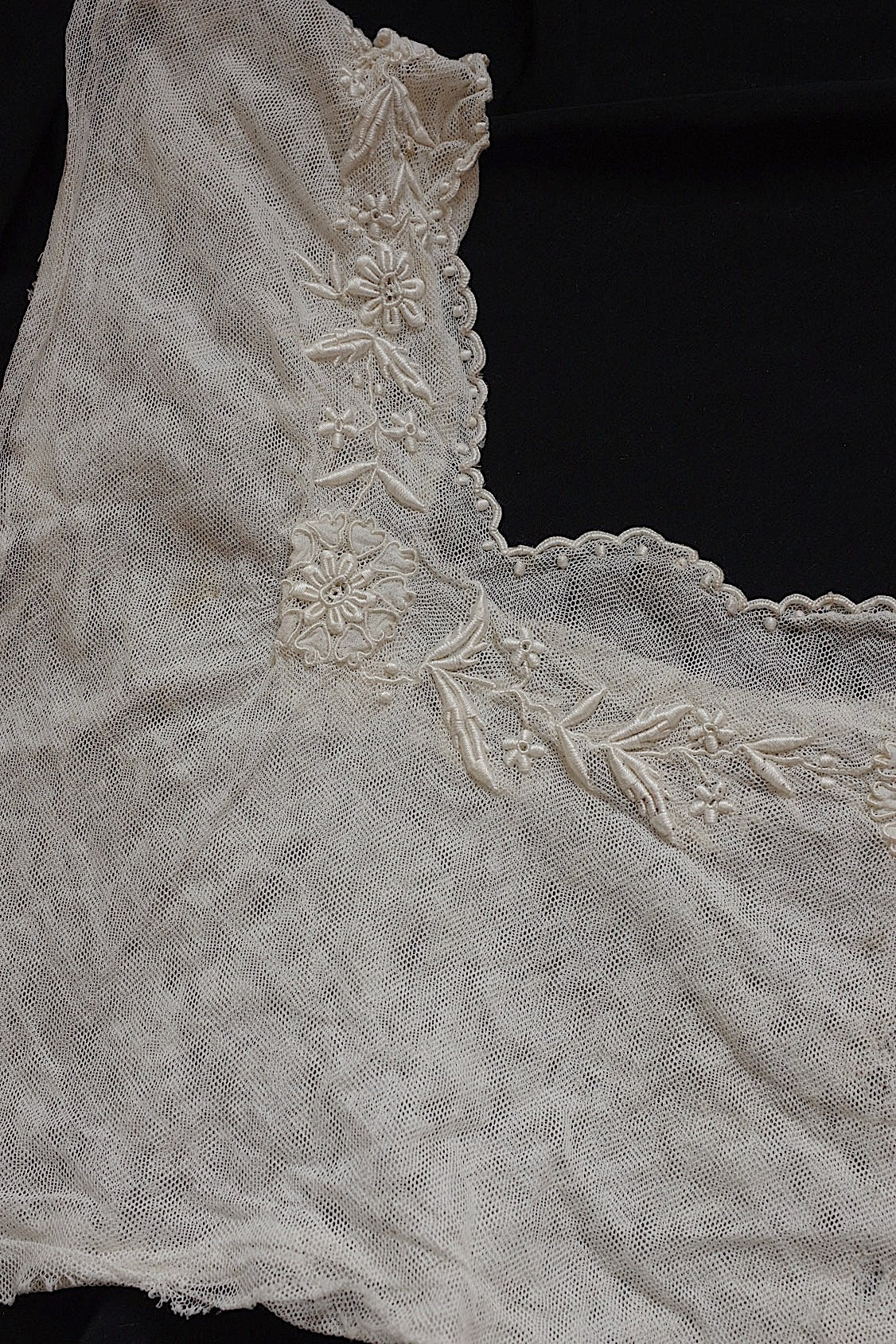 アンティークレース　dentelle antique アンティークレース はぎれセット　素材に .FR a l'epoque