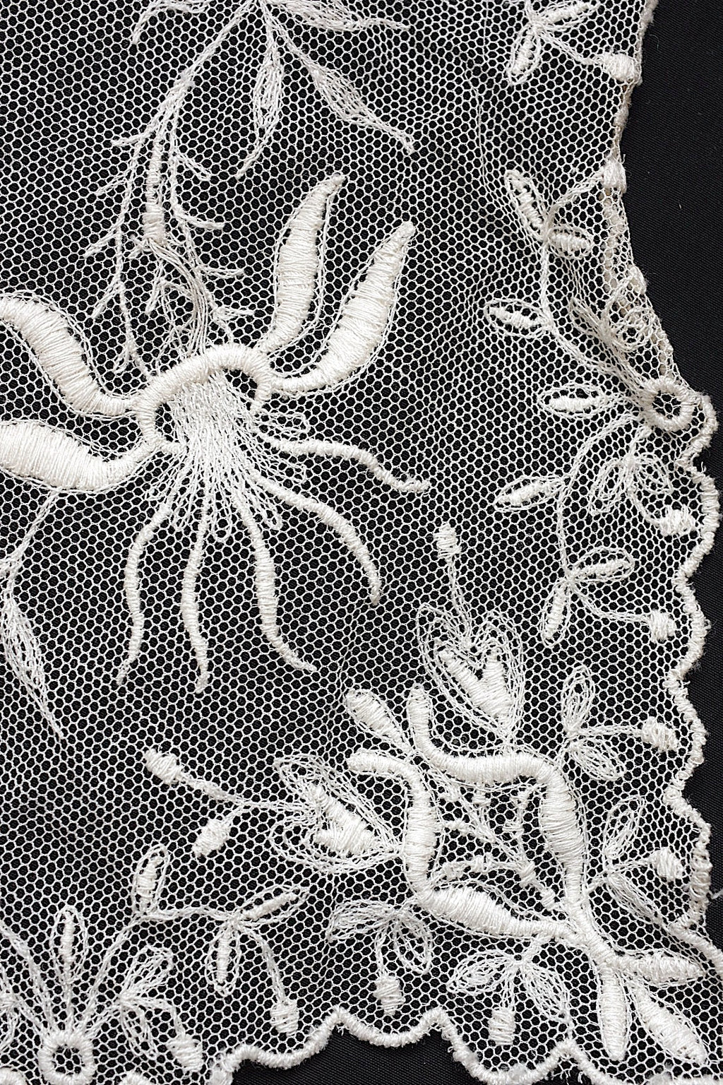 アンティークレース　dentelle antique アンティークレース 刺繍　襟lot .FR a l'epoque
