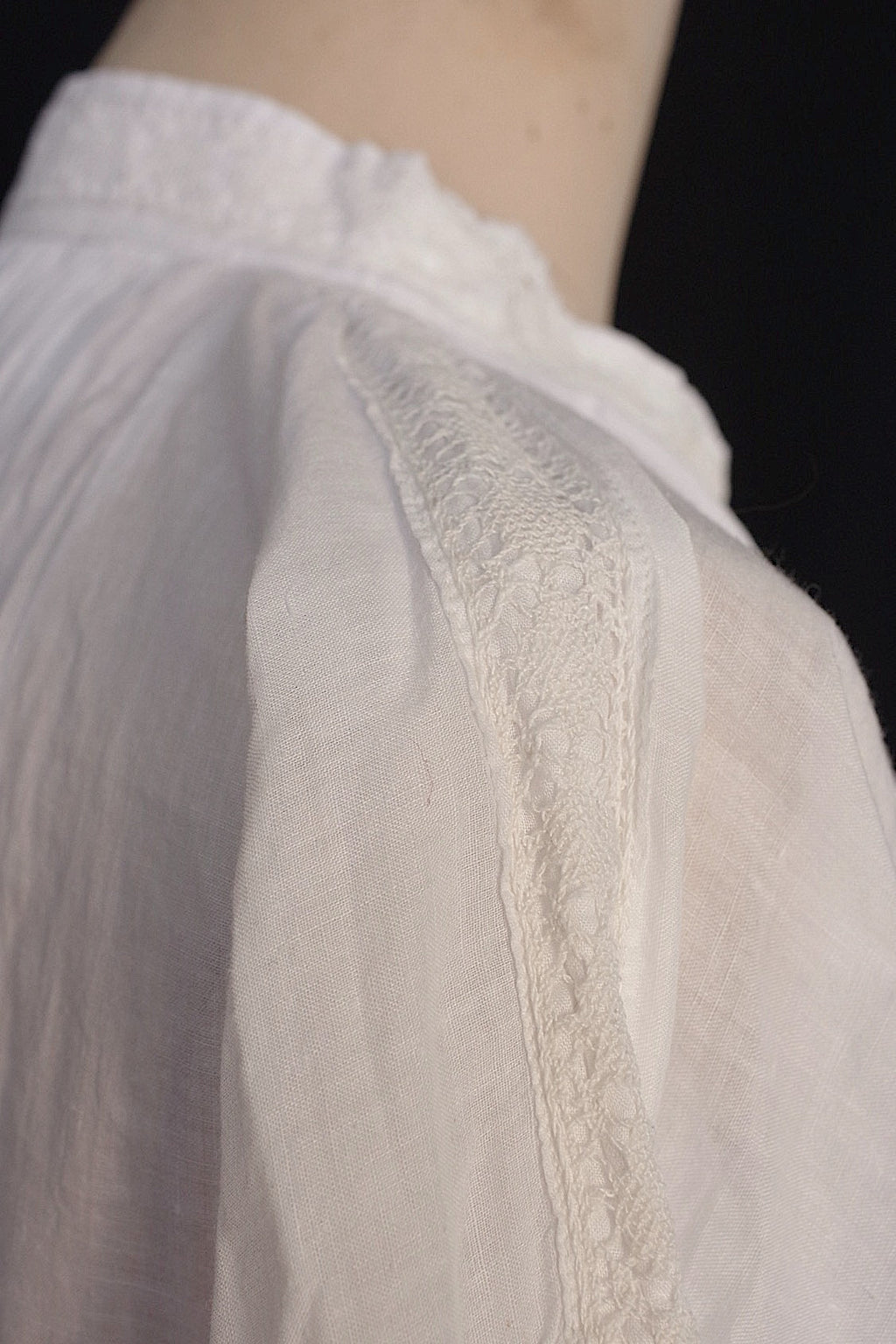 アンティーク古着　vêtement antique アンティーク教会チュニック　surplis2 .FR a l'epoque