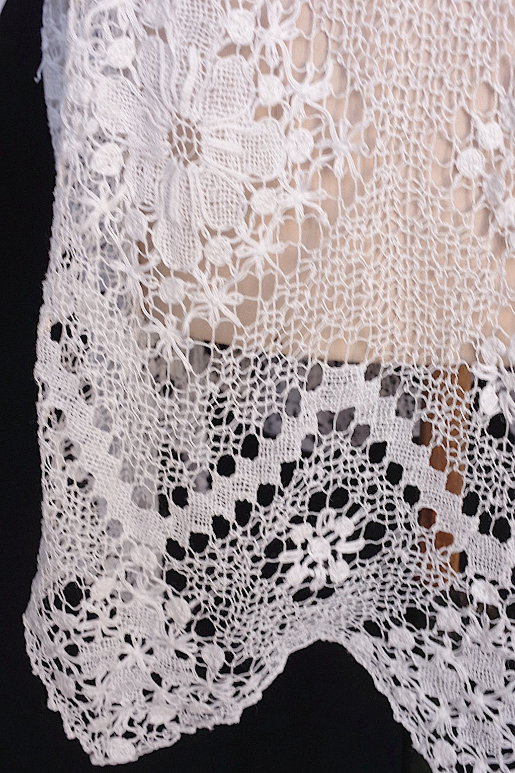 アンティーク古着　vêtement antique アンティーク教会チュニック　surplis2 .FR a l'epoque