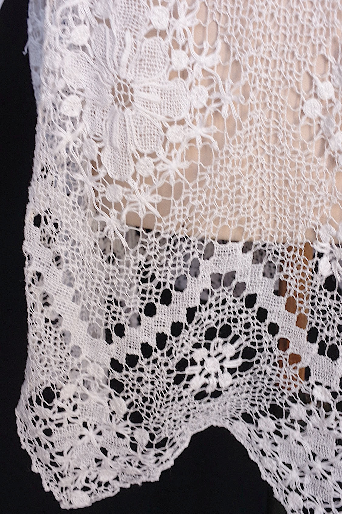 アンティーク古着　vêtement antique アンティーク教会チュニック　surplis2 .FR a l'epoque