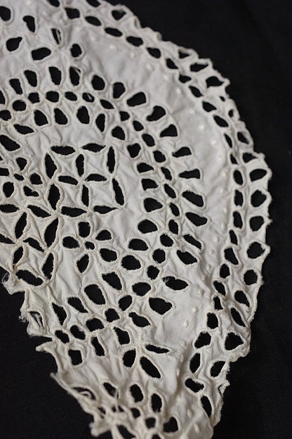 アンティークレース　dentelle antique アンティーク刺繍　ハギレ1 .FR a l'epoque