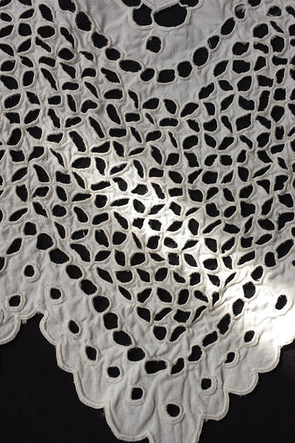 アンティークレース　dentelle antique アンティーク刺繍　ハギレ1 .FR a l'epoque