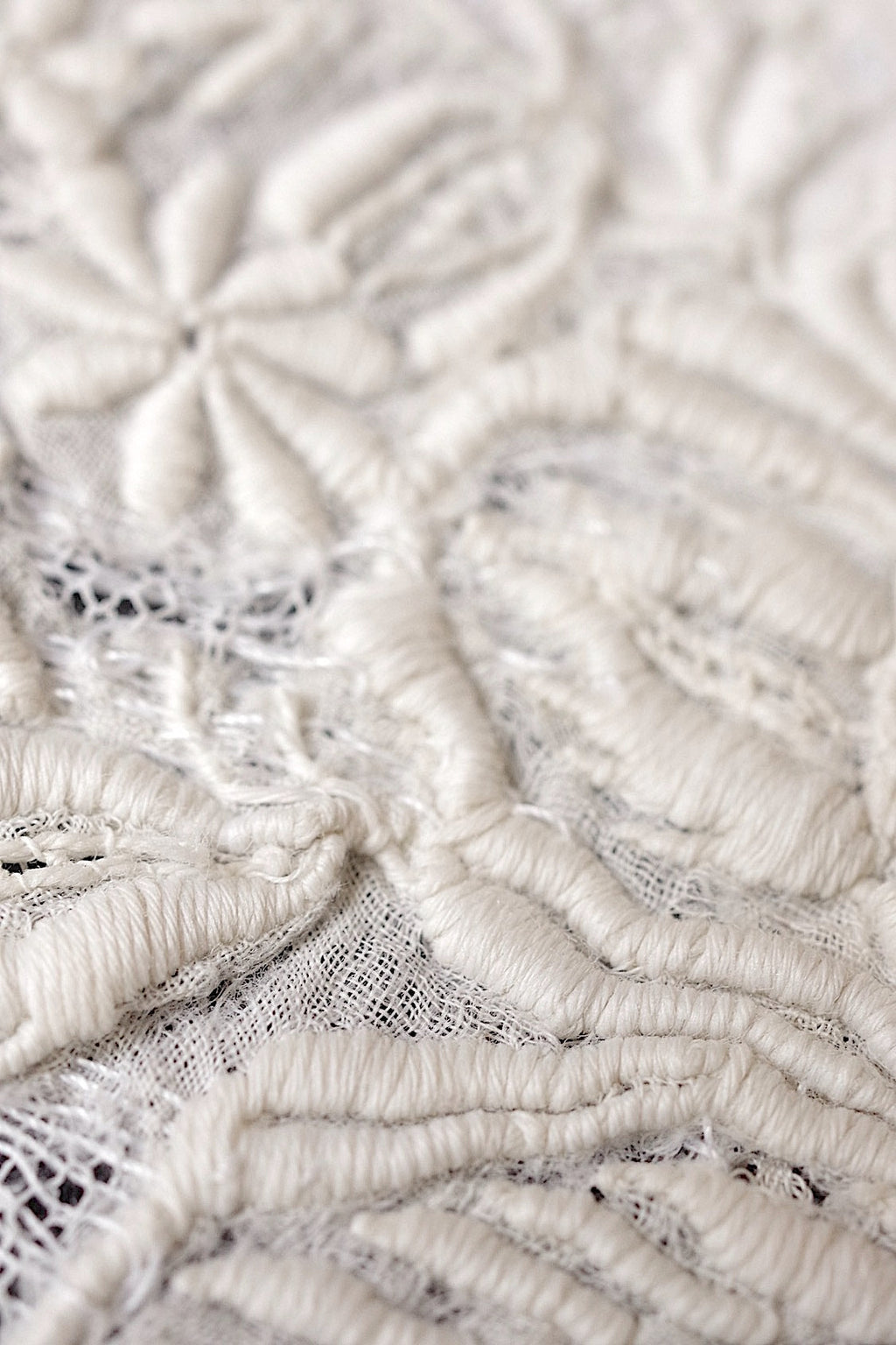 アンティークレース　dentelle antique アンティーク刺繍　３枚　3 .FR a l'epoque