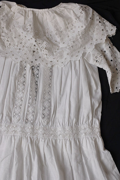 アンティーク子供服　vêtement antique アンティーク子供服ワンピース2 .FR a l'epoque