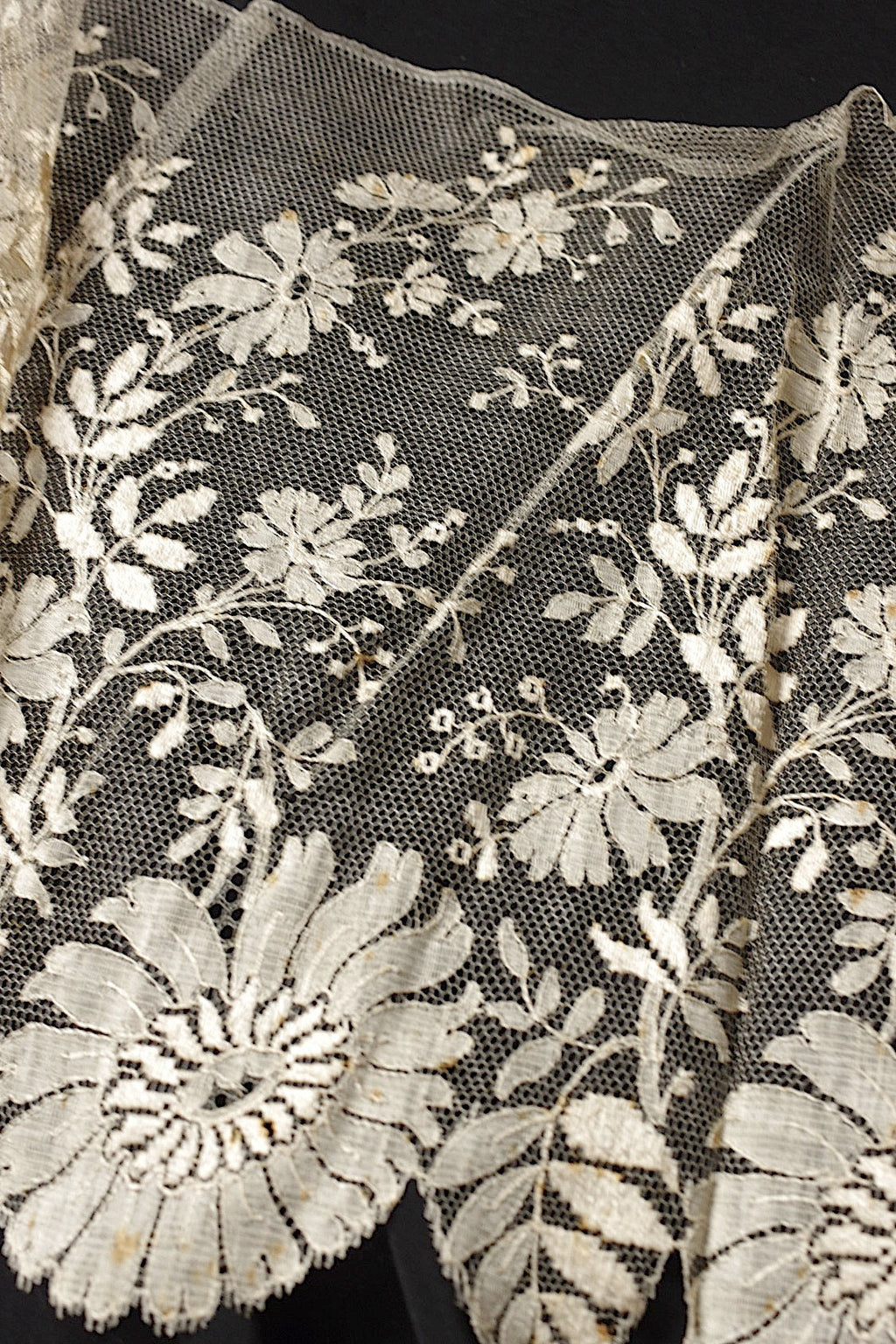 アンティークレース　dentelle antique アンティークレース　265cm .FR a l'epoque