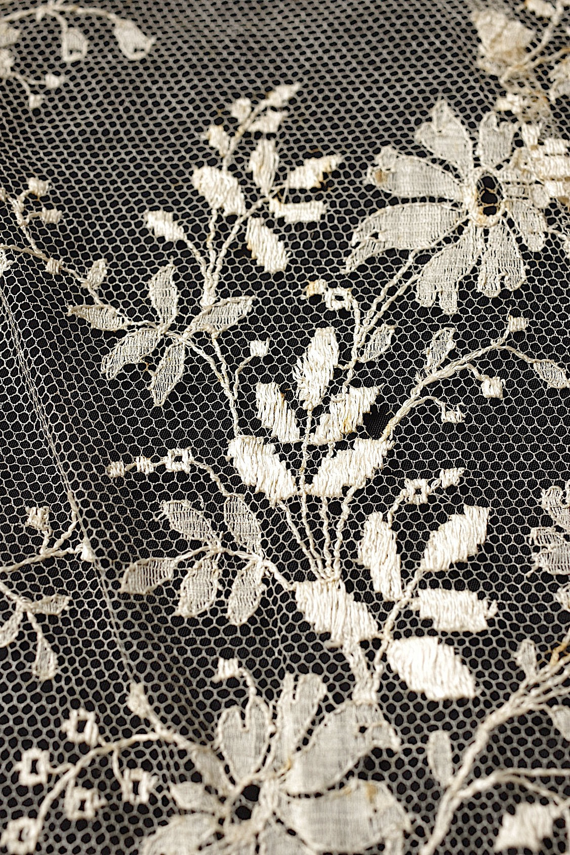 アンティークレース　dentelle antique アンティークレース　265cm .FR a l'epoque