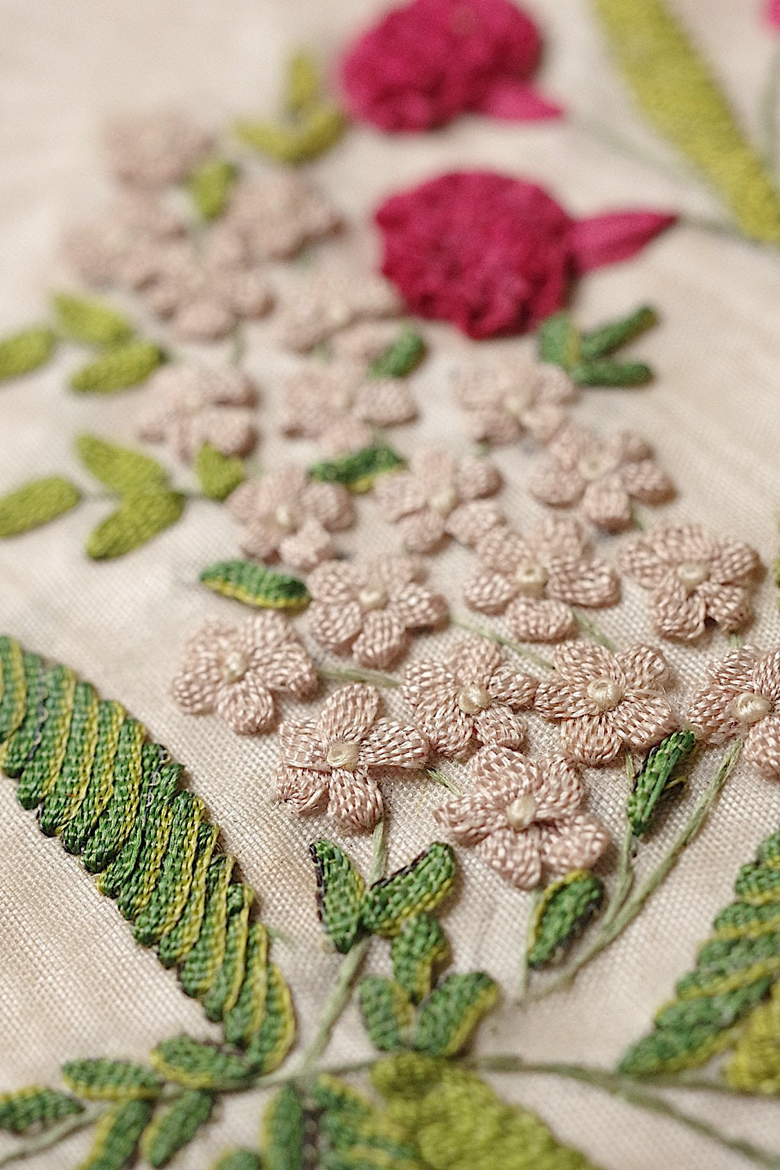 アンティークレース　dentelle antique アンティーク刺繍　パースpiece .FR a l'epoque