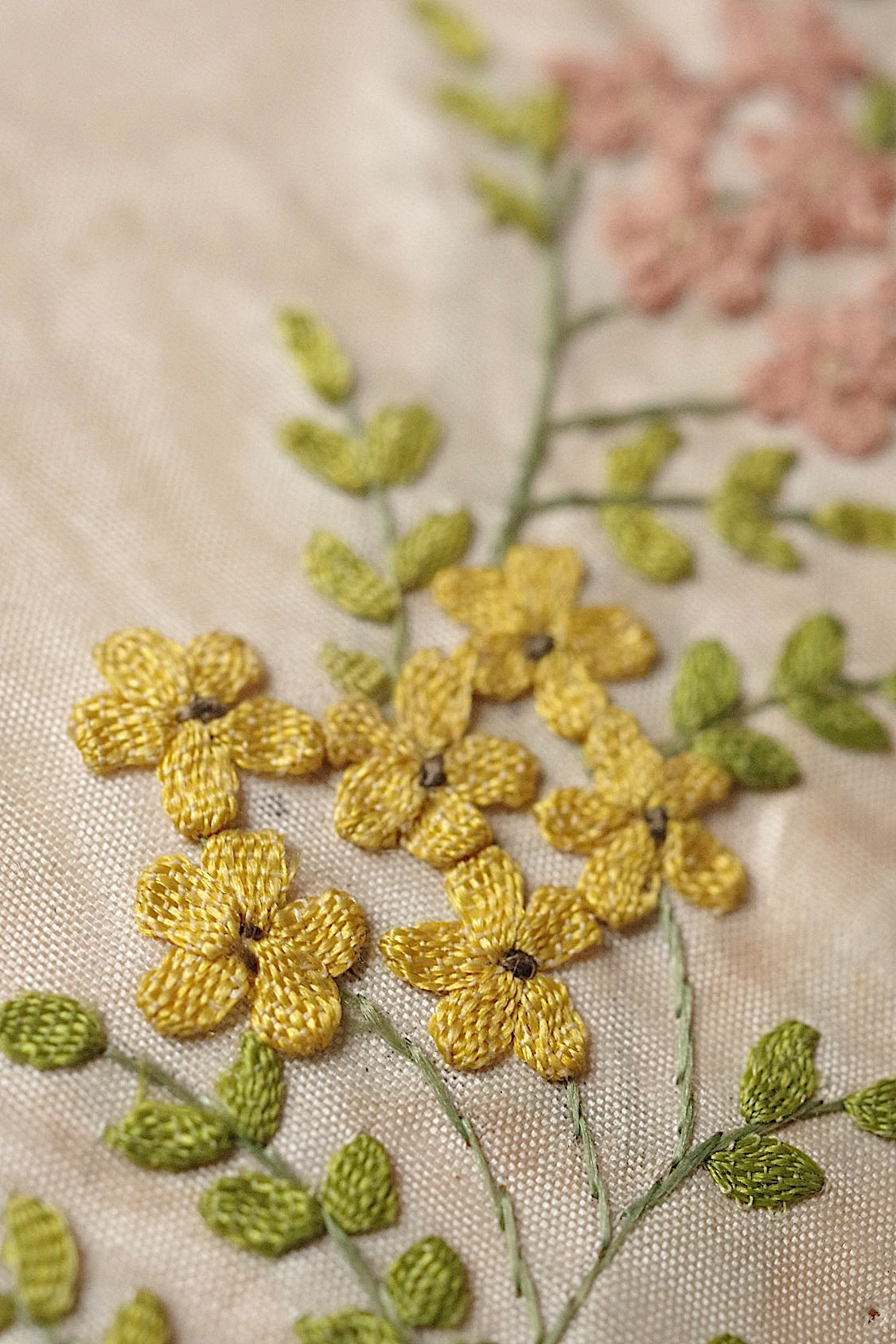 アンティークレース　dentelle antique アンティーク刺繍　パースpiece .FR a l'epoque