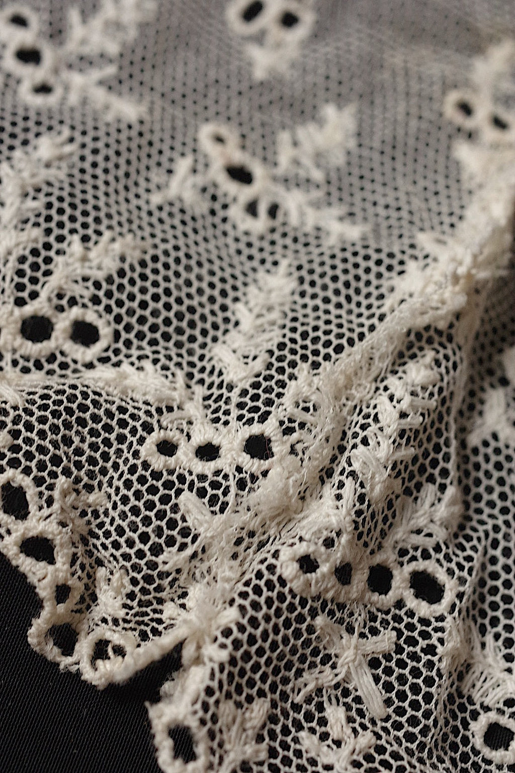 アンティークレース　dentelle antique アンティークレース　150cm 154cm .FR a l'epoque