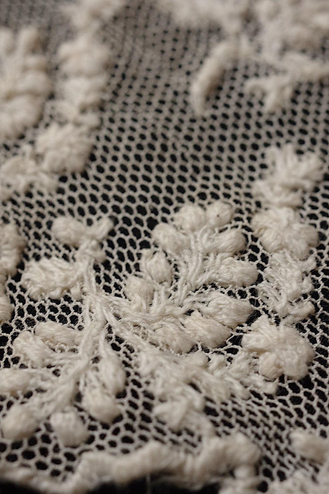 アンティークレース　dentelle antique アンティークレース　150cm 154cm .FR a l'epoque