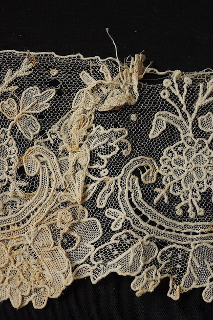 アンティークレース　dentelle antique アンティークレース　ブリュクセルレース　 .FR a l'epoque
