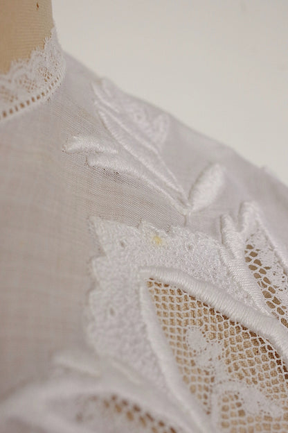 アンティークレース　dentelle antique アンティークレース　襟1 .FR a l'epoque