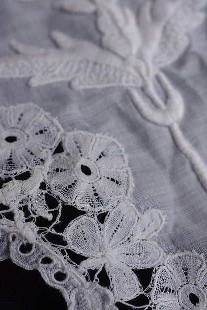 アンティークレース　dentelle antique アンティークレース　襟1 .FR a l'epoque