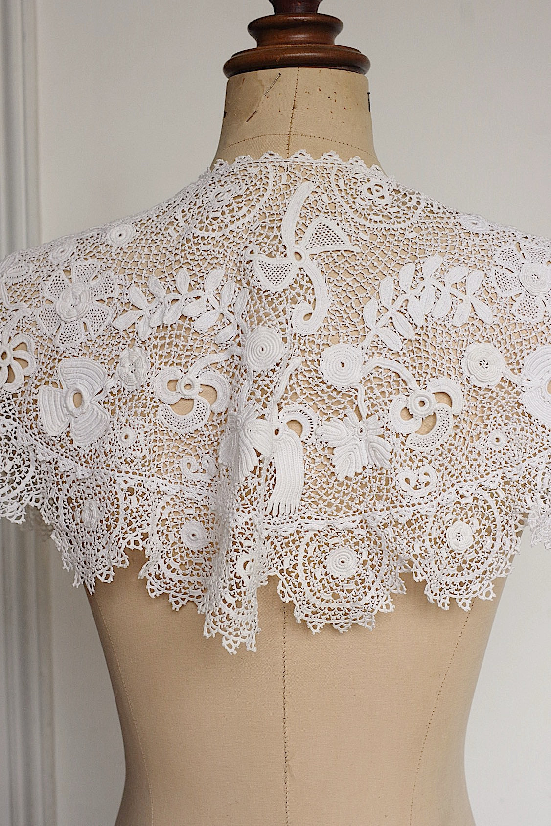 アンティークレース　dentelle antique アンティークレース　襟2 .FR a l'epoque