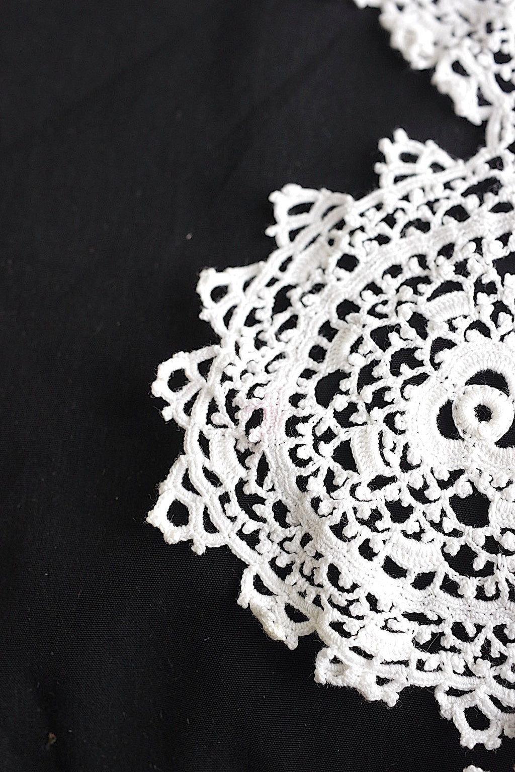 アンティークレース　dentelle antique アンティークレース　襟2 .FR a l'epoque