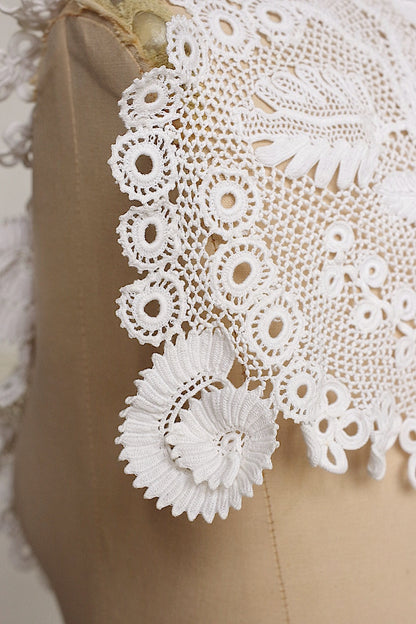アンティークレース　dentelle antique アンティークレース　襟4 .FR a l'epoque