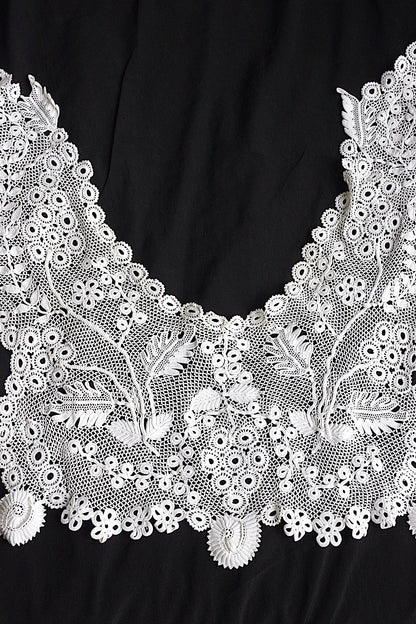 アンティークレース　dentelle antique アンティークレース　襟4 .FR a l'epoque