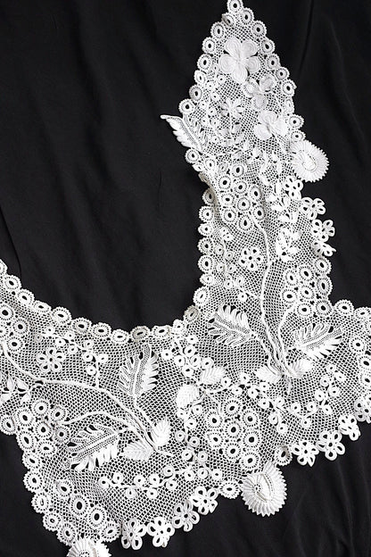 アンティークレース　dentelle antique アンティークレース　襟4 .FR a l'epoque